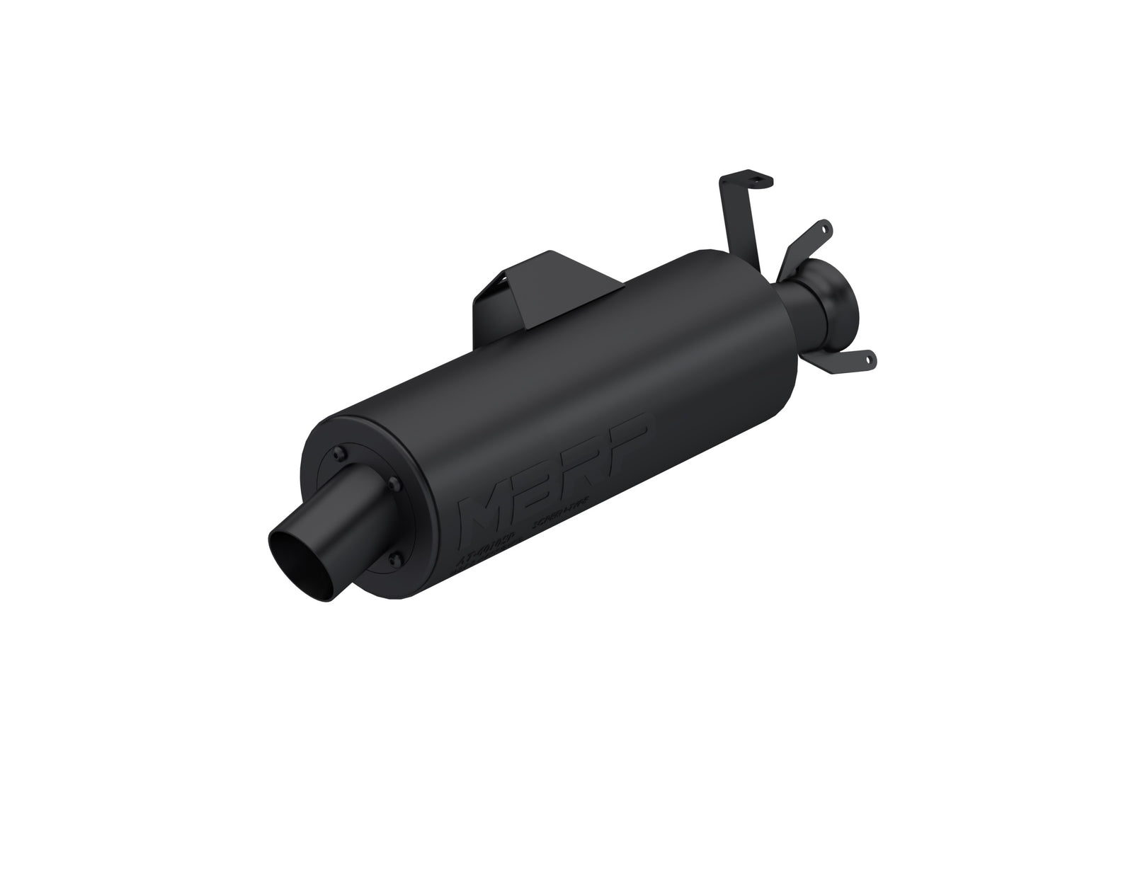 MBRP 01-05 Polaris Sportsman 400 / 06-07 Sportsman 450 Slip-On Combination Exhaust w/Sport Muffler - AT-6502SP