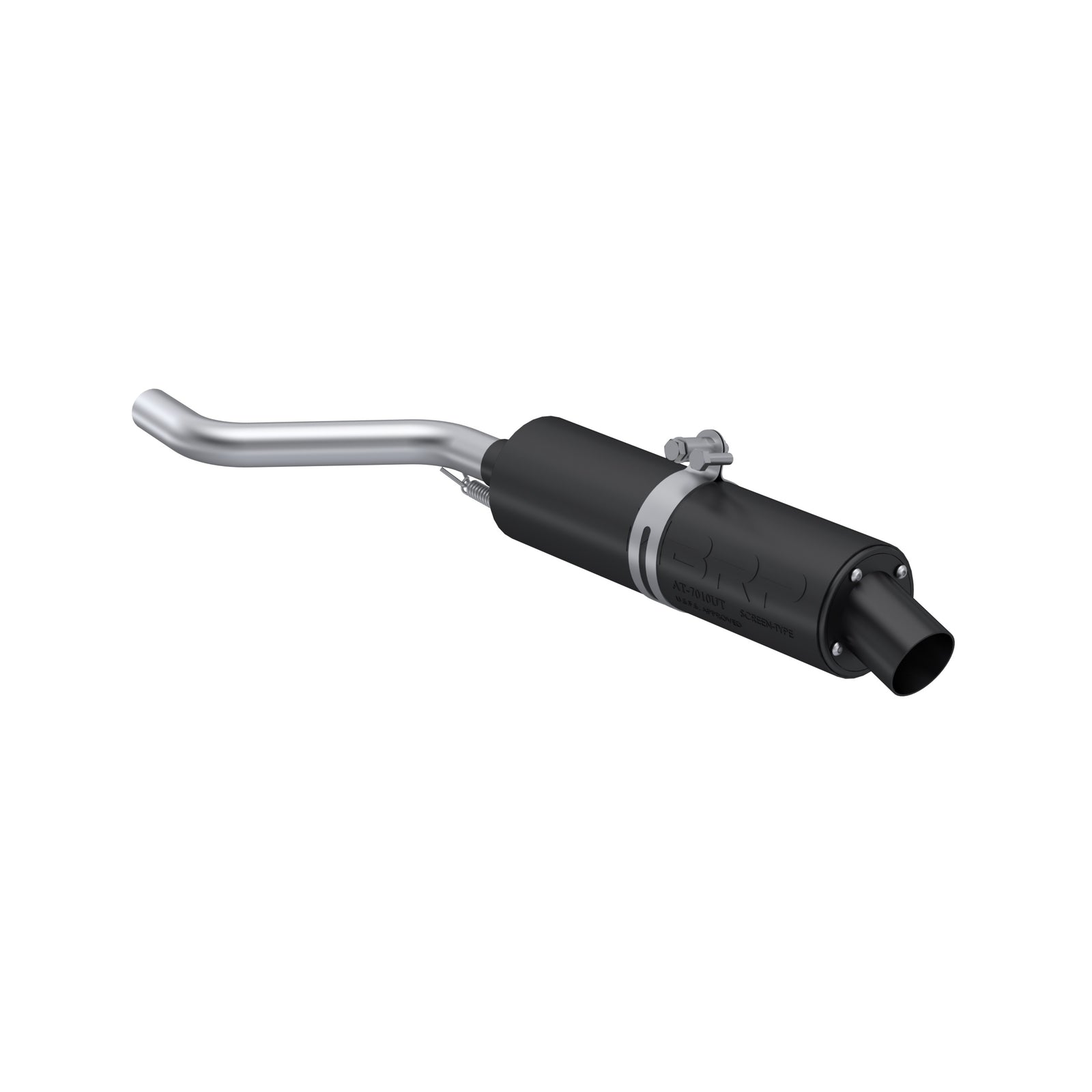 MBRP 1984 Honda ATC 200ES Big Red / 84-85 ATC 200M Direct Replc. Slip-On Exhaust w/Utility Muffler - AT-7105