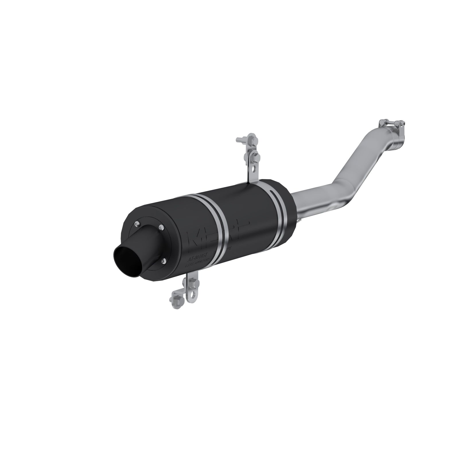 MBRP 05-07 Suzuki LT A 700 King Quad Slip-On Exhaust System w/Performance Muffler - AT-8304P