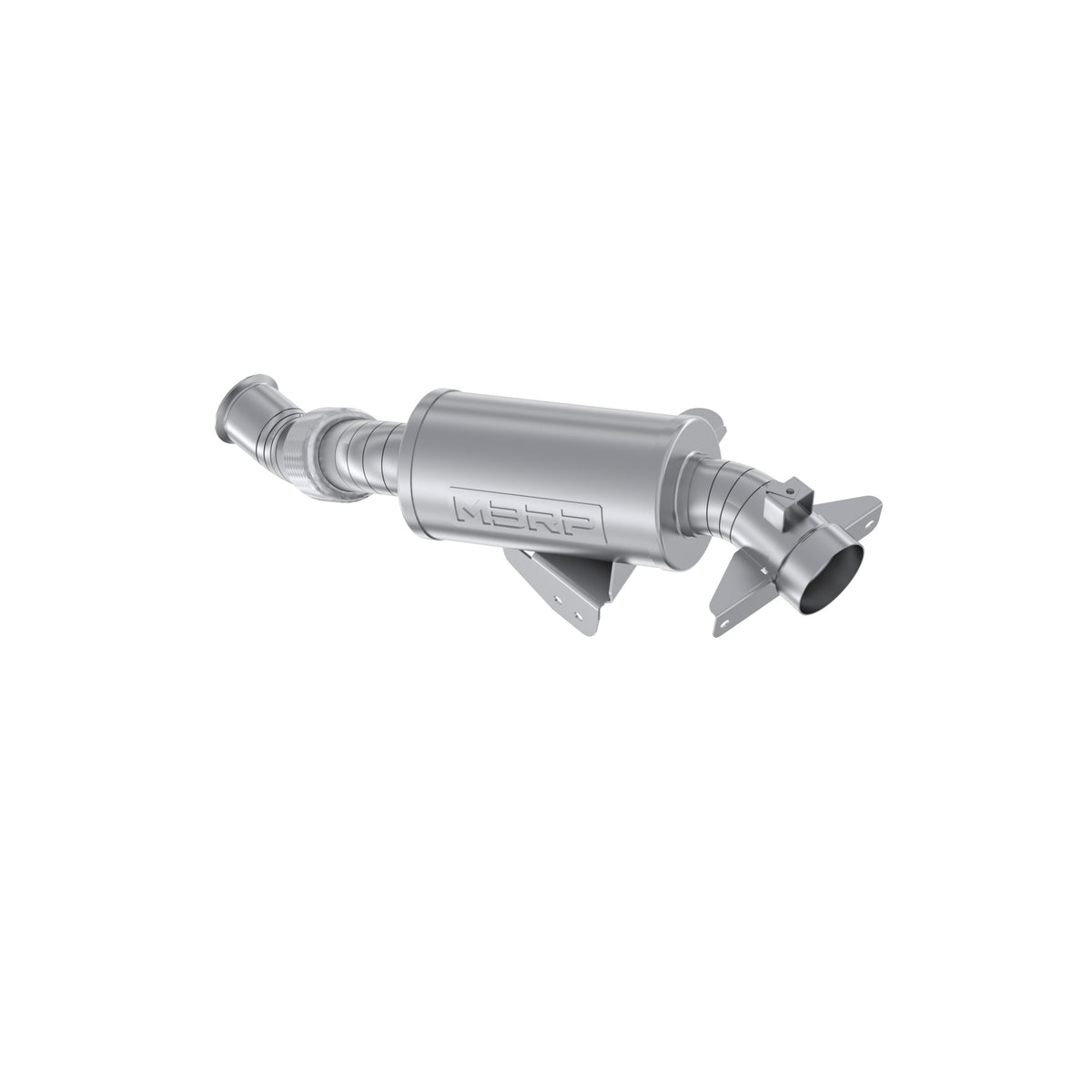 MBRP 24-26 Can-Am Maverick R Slip-On Exhaust System w/ Performance Muffler - AT-9223PT