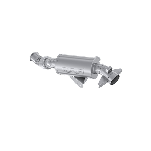 MBRP 24-26 Can-Am Maverick R Slip-On Exhaust System w/ Performance Muffler - AT-9223PT