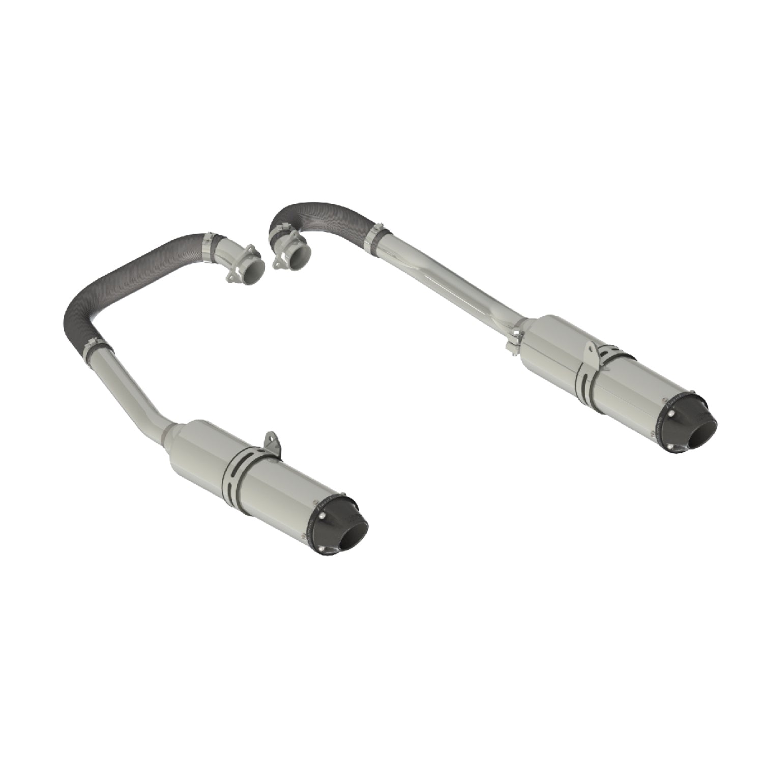 MBRP 11-14 Polaris RZR 900 (All Models) Complete Dual Exhaust System Headers-Back - AT-9514PT