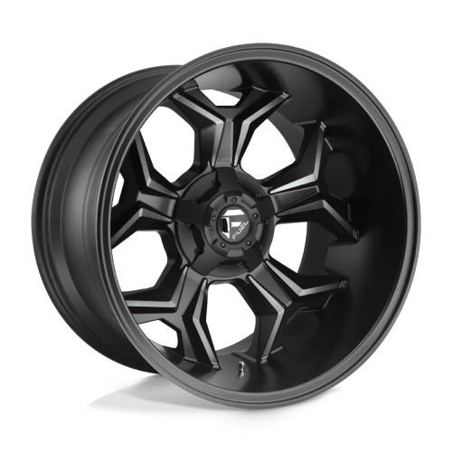 Fuel Off-Road Aluminum Wheels 20X12 Avenger D605 Matte Black Double Dark Tint