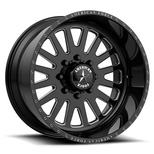American Force - Atom SS 24X11 6X5.5 +0 Black