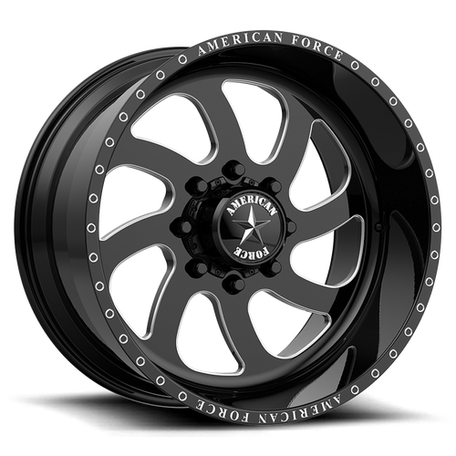 American Force - Blade 22X12 6X5.5 -40 Black R