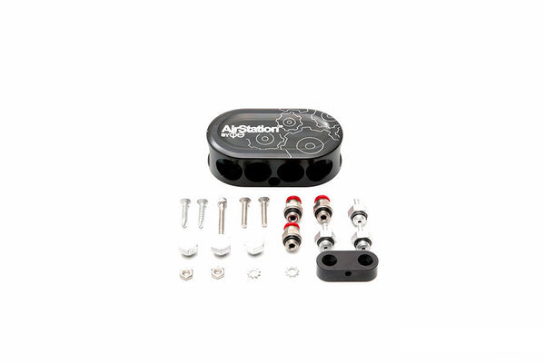 cp-e Airstation™ Vacuum Block for 2008-2021 Subaru WRX STI - front view