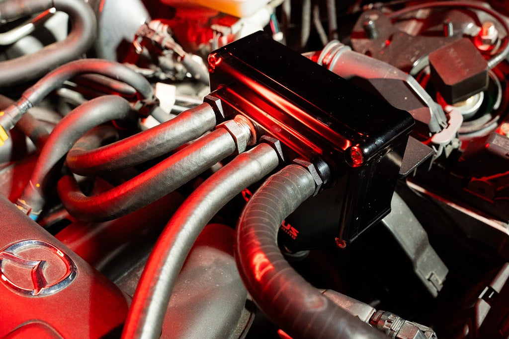 Verus - Air Oil Separator (AOS) - ND Miata - A0113A for 2015-2025 Mazda MX 5 Miata - installed view