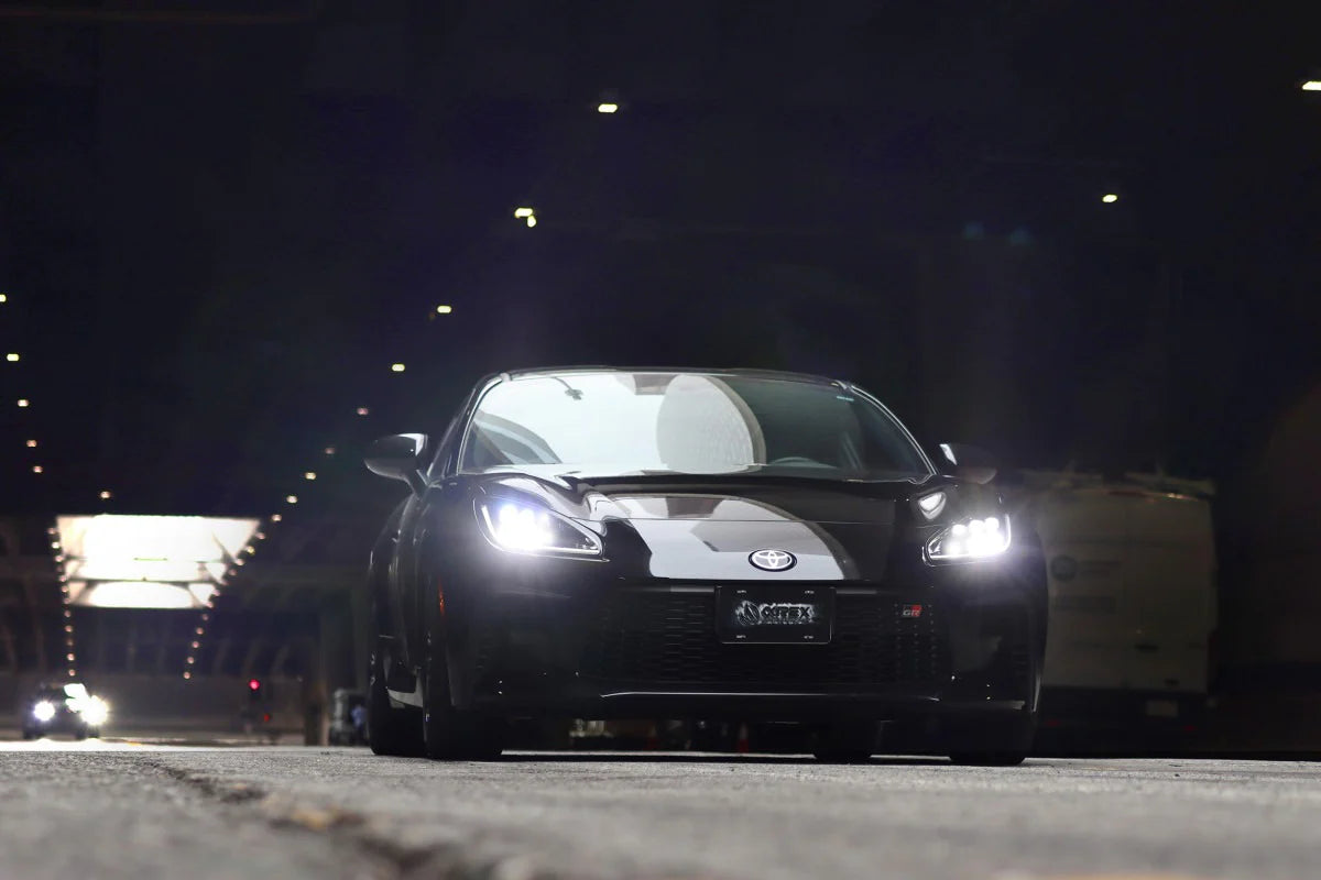 AlphaRex 22+ Toyota GR86 / Subaru BRZ NOVA-Series LED Projector Headlights - Alpha Black