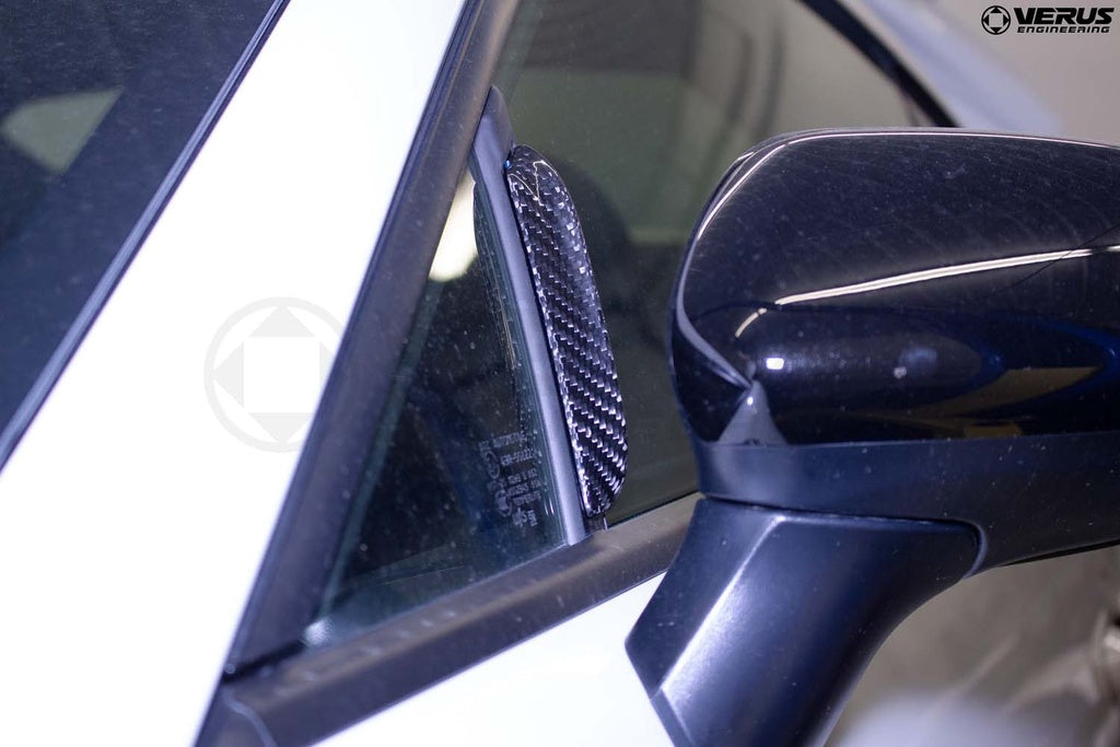 Verus - Carbon Anti-Buffeting Wind Deflectors - Toyota GR86 / Subaru BRZ - A0421A