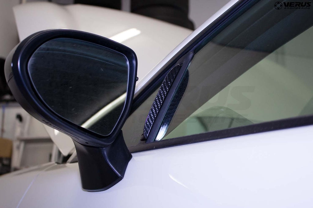 Verus - Carbon Anti-Buffeting Wind Deflectors - Toyota GR86 / Subaru BRZ - A0421A
