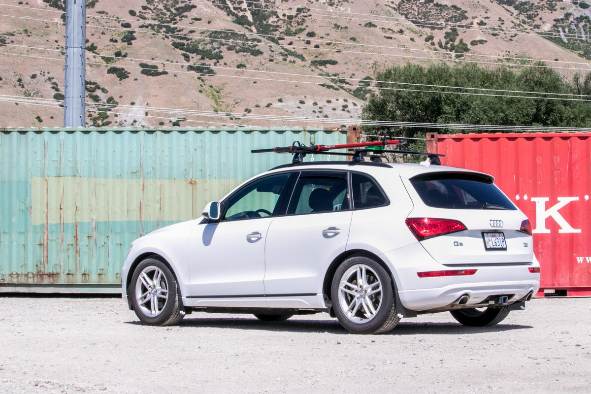2009 Audi Q5 FT. Rokblokz Mud Flaps in Black
