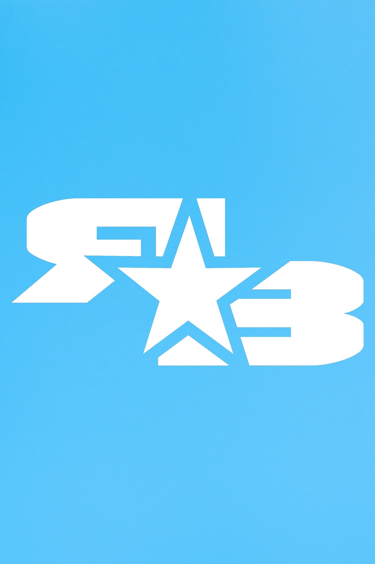 BRIGHT BLUE / WHITE LOGO