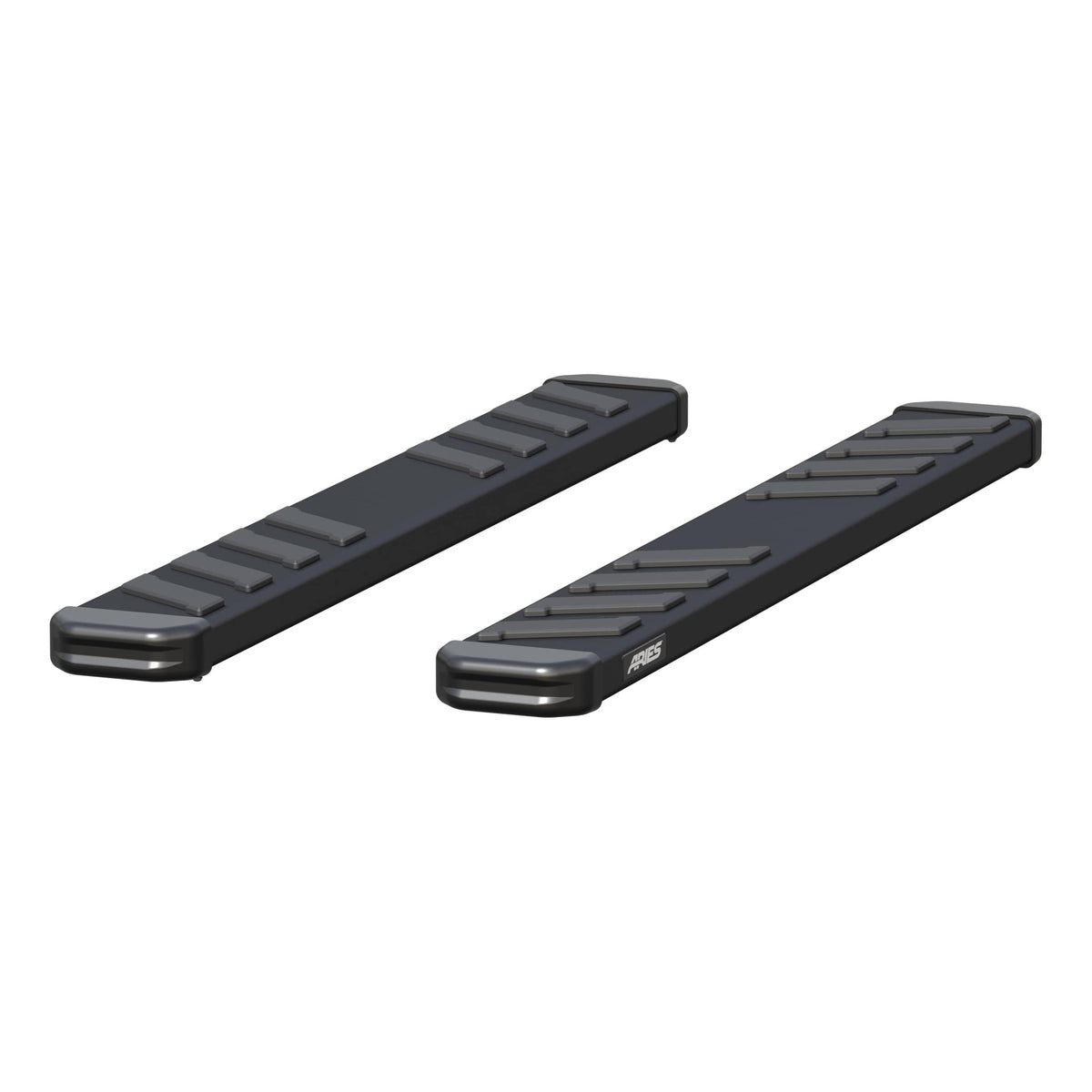 ARIES B2953 NovaTrac 6" x 53" Black E-Coat Steel Running Boards