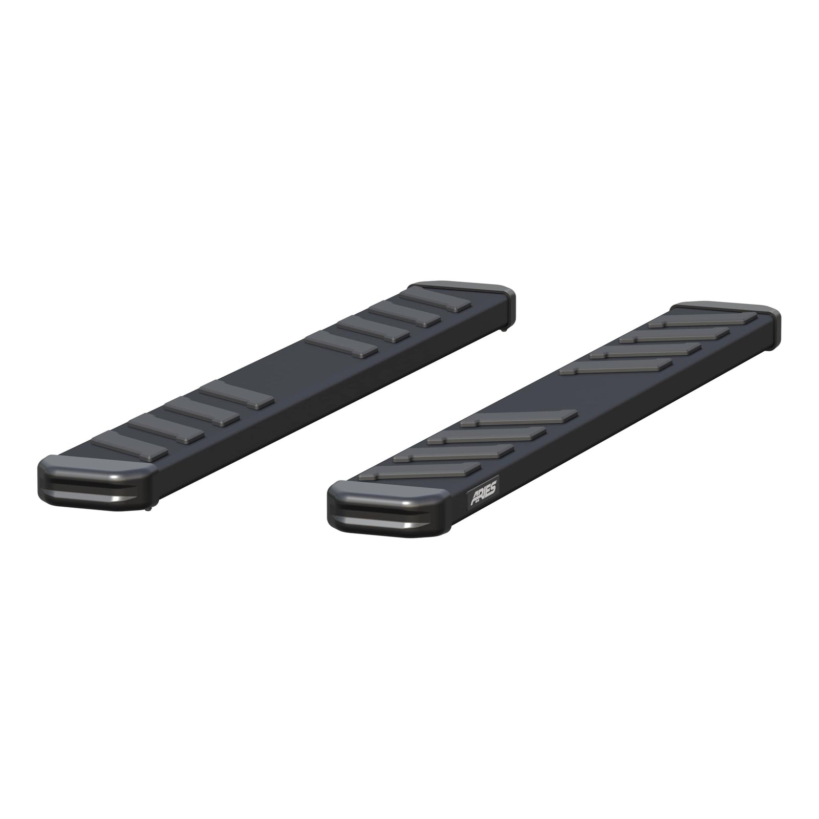 ARIES B2953 NovaTrac 6" x 53" Black E-Coat Steel Running Boards