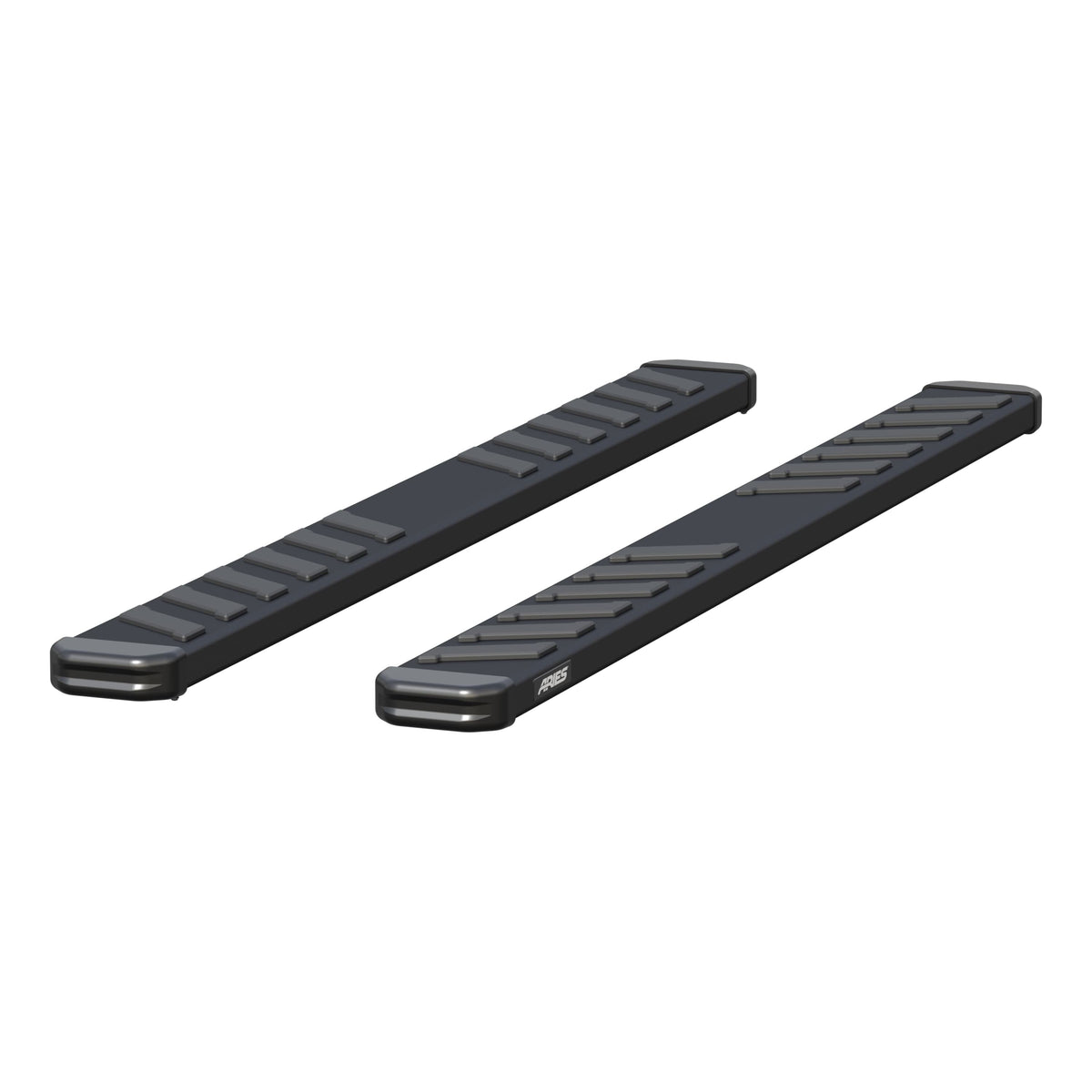 ARIES B2975 NovaTrac 6" x 75" Black E-Coat Steel Running Boards