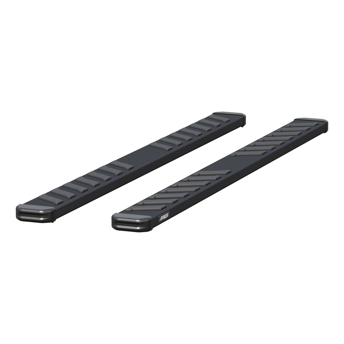 ARIES B2985 NovaTrac 6" x 85" Black E-Coat Steel Running Boards