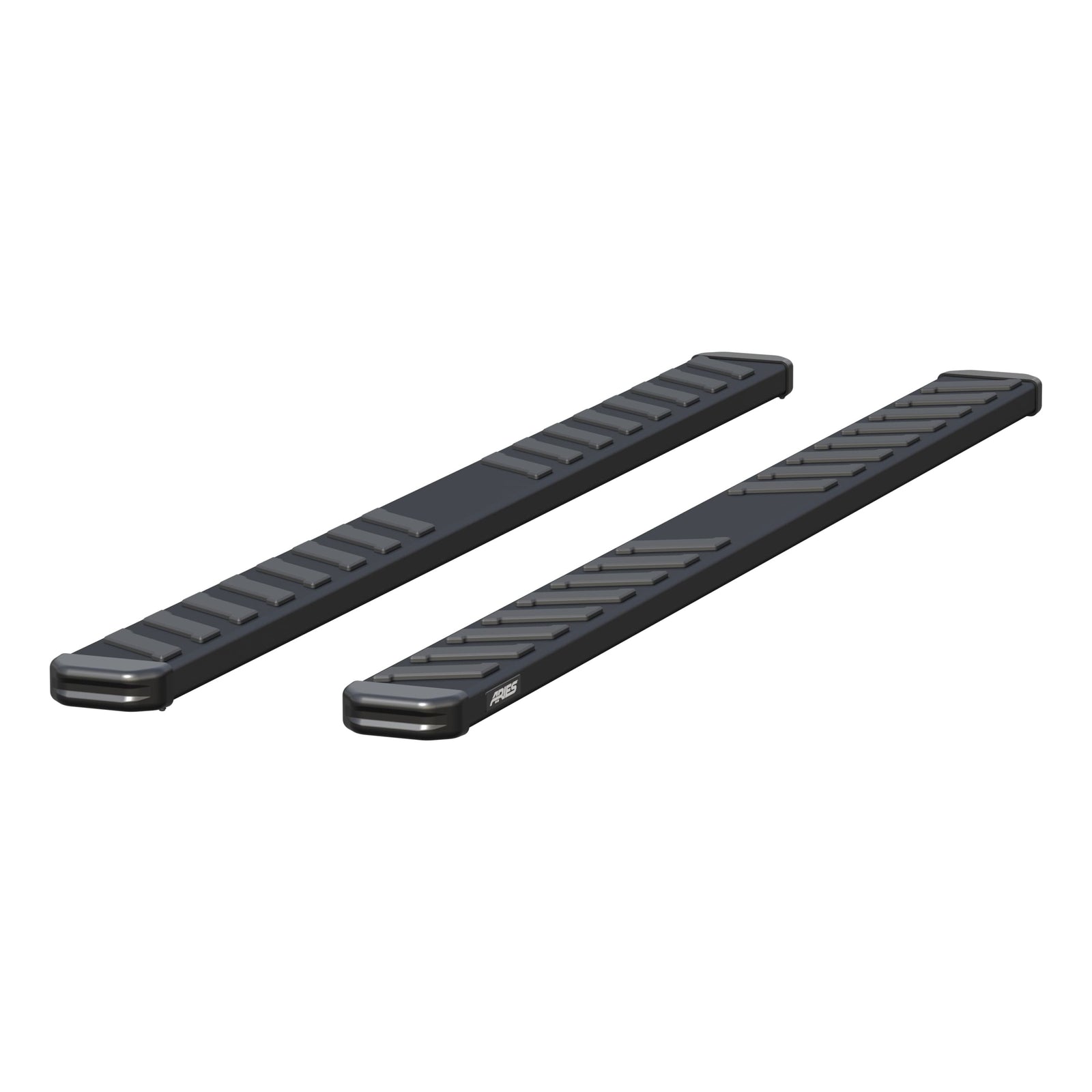 ARIES B2991 NovaTrac 6" x 91" Black E-Coat Steel Running Boards
