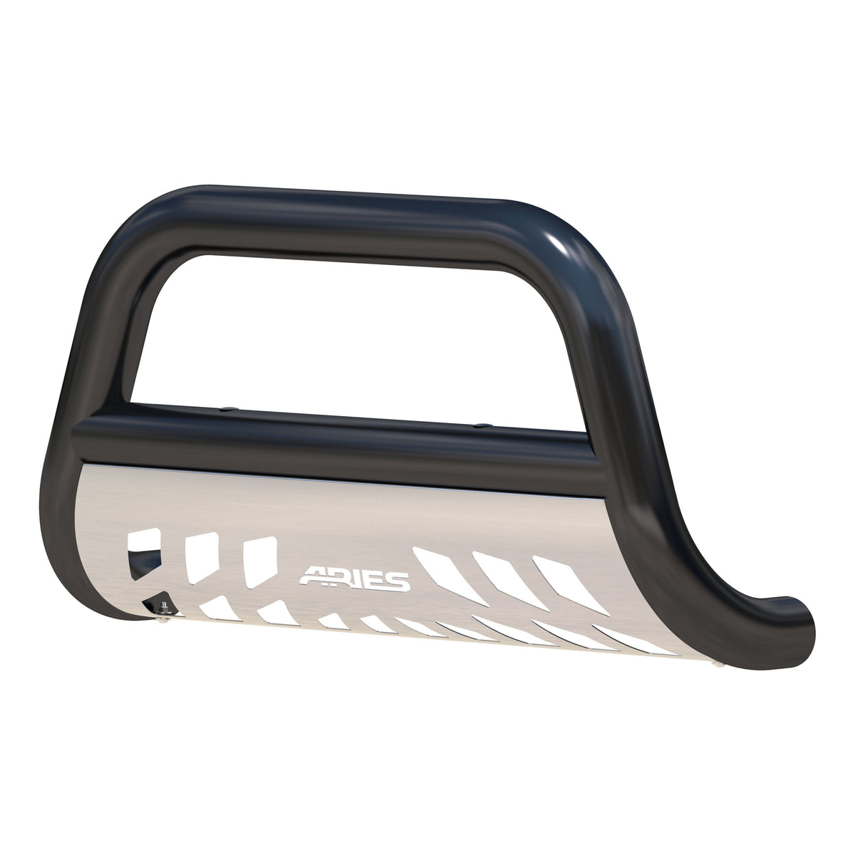 ARIES B35-3007 3-Inch Black Steel Bull Bar, No-Drill, Select Ford Expedition, F-150, Lincoln Mark LT