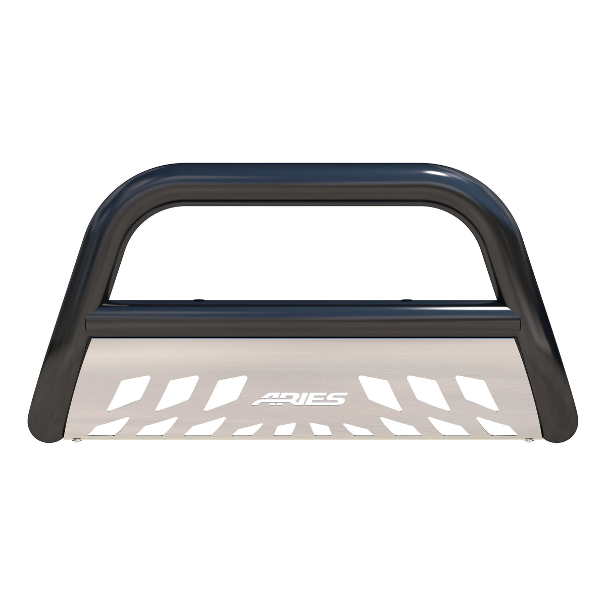 ARIES B35-4017 3-Inch Black Steel Bull Bar, No-Drill, Select Chevrolet Silverado, GMC Sierra 1500