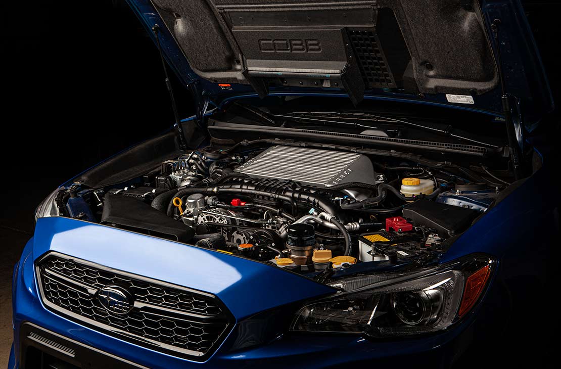 Cobb 15-21 Subaru WRX NexGen Stage 2 Power Package w/SF Intake - Silver - SUB004NG2W2-SL