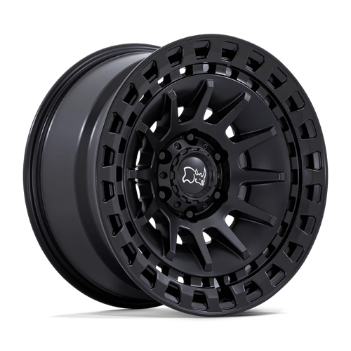 Black Rhino Hard Alloys Barrage 18X9 5X127 +0MM Matte Black