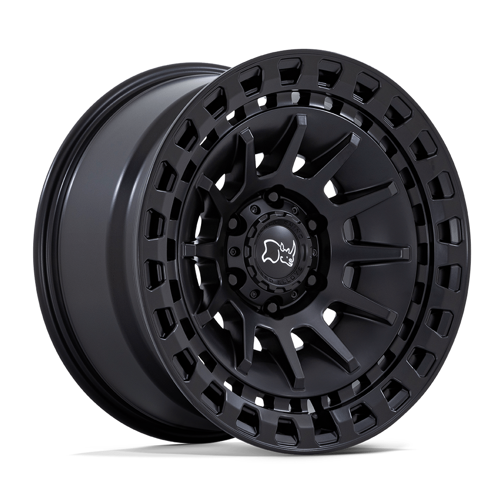 Black Rhino Hard Alloys Barrage 18X9 6X139.7 +0MM Matte Black