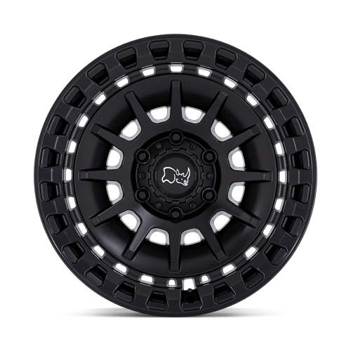 Black Rhino Hard Alloys Barrage 18X9 6X139.7 +0MM Matte Black