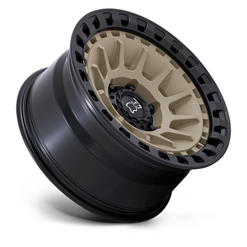 Black Rhino Hard Alloys Barrage 17X8.5 5X127 -10MM Desert Sand On Matte Black