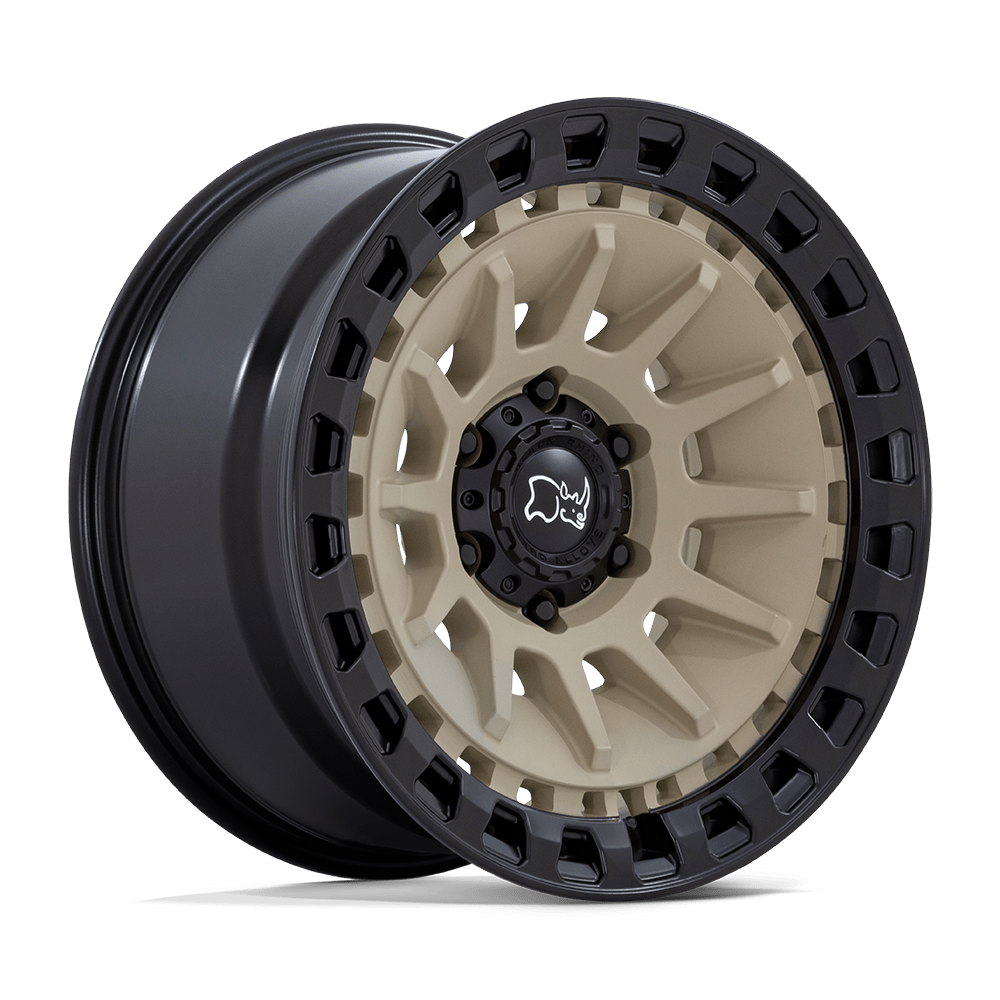 Black Rhino Hard Alloys Barrage 18X9 5X127 +0MM Desert Sand On Matte Black