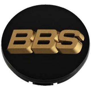 BBS Center Cap 56mm Black/Gold - 3D Floating - HW58071047.4 by BBS