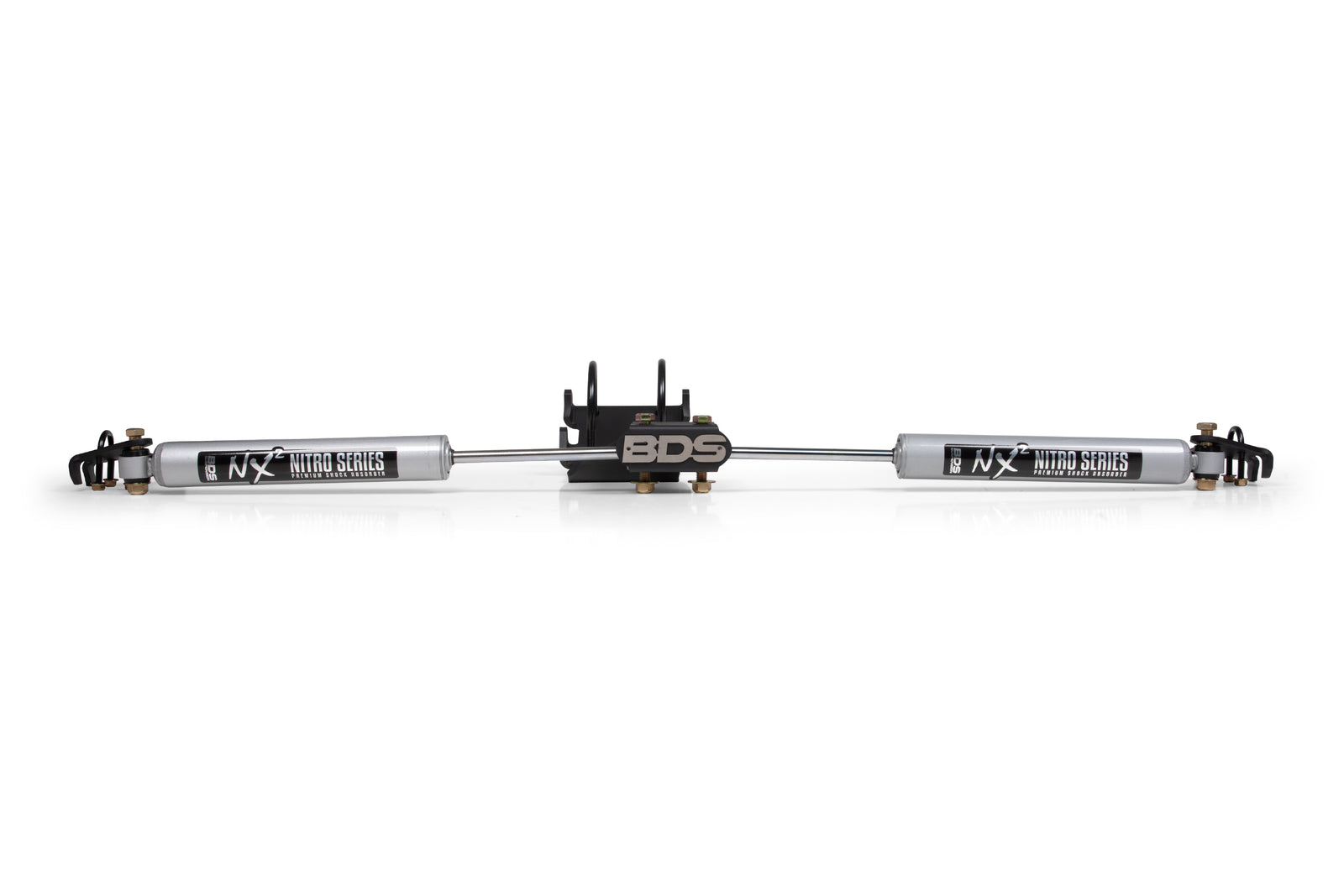 BDS Suspension Dual Steering Stabilizer w/ NX2 | Ford F250/F350 05-26