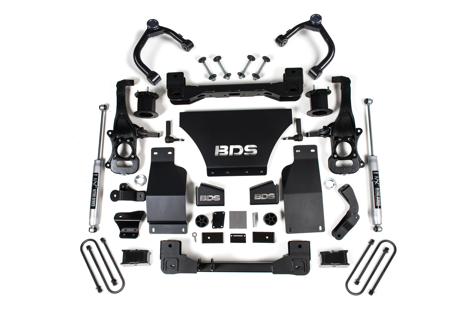 BDS Suspension 4" Lift Kit With FOX 2.0 Shocks | 25-26 SILVERADO/SIERRA 1500 4WD 5.3L/6.2L (excluding AT4X/DENALI/HIGH COUNTRY/TRAIL BOSS/ZR2)