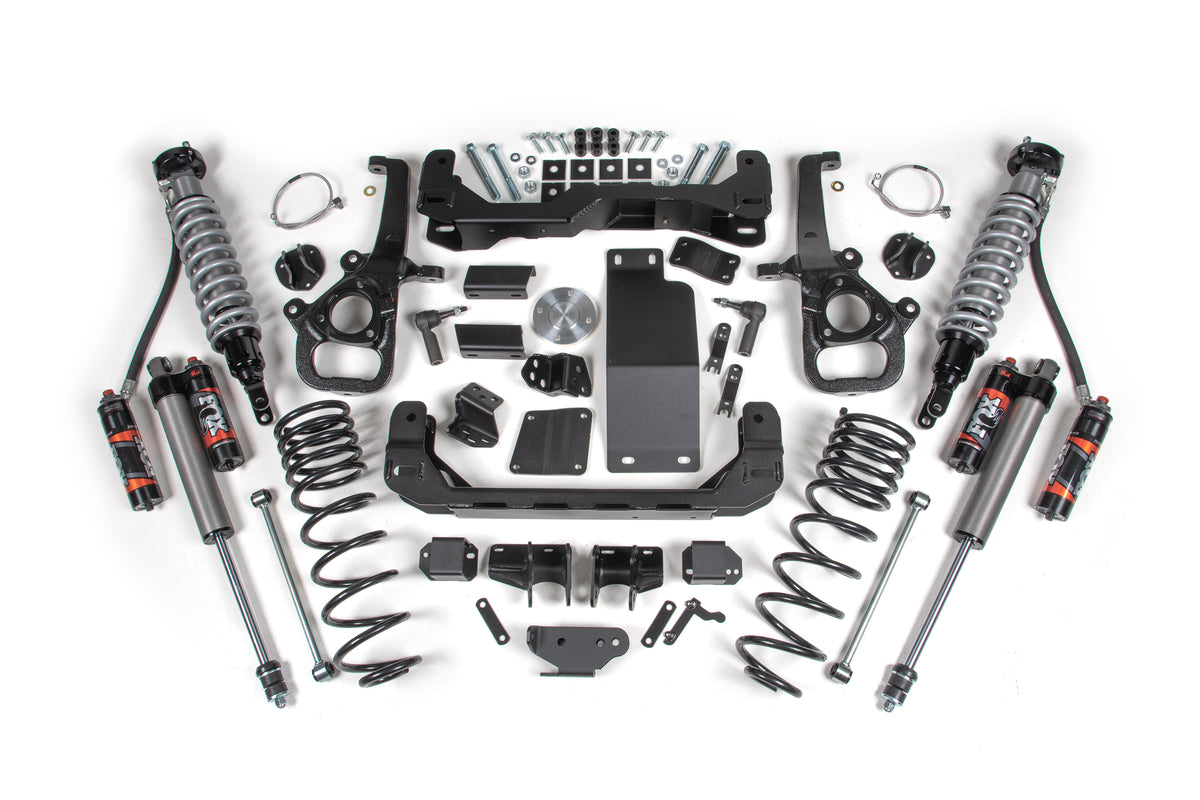 BDS Suspension 4" Lift Kit With 3" Rear Lift And FOX 2.5 Performance Elite Coil-overs And Shocks | 25-26 Ram 1500 Without Factory 22" Wheels