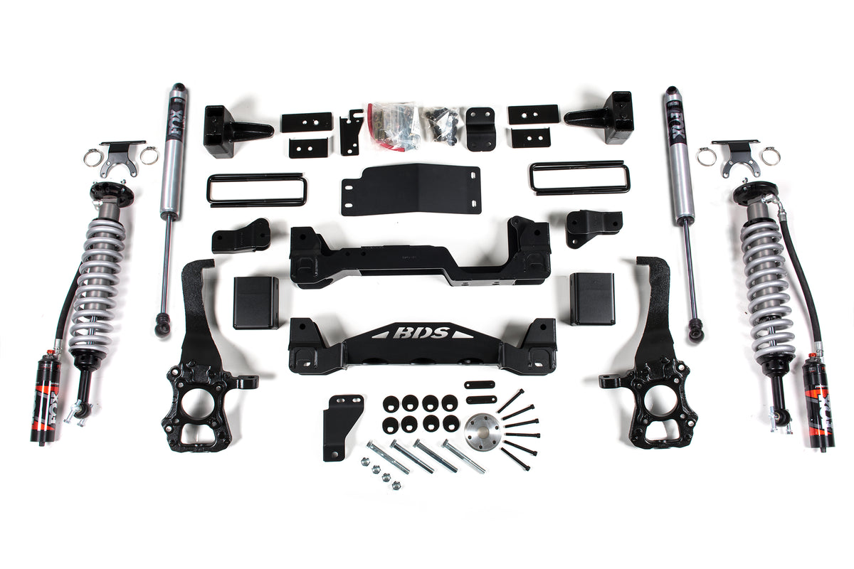 BDS Suspension 4 Inch Lift Kit | FOX 2.5 Performance Elite Coil-Over | Ford F150 (15-20) 4WD