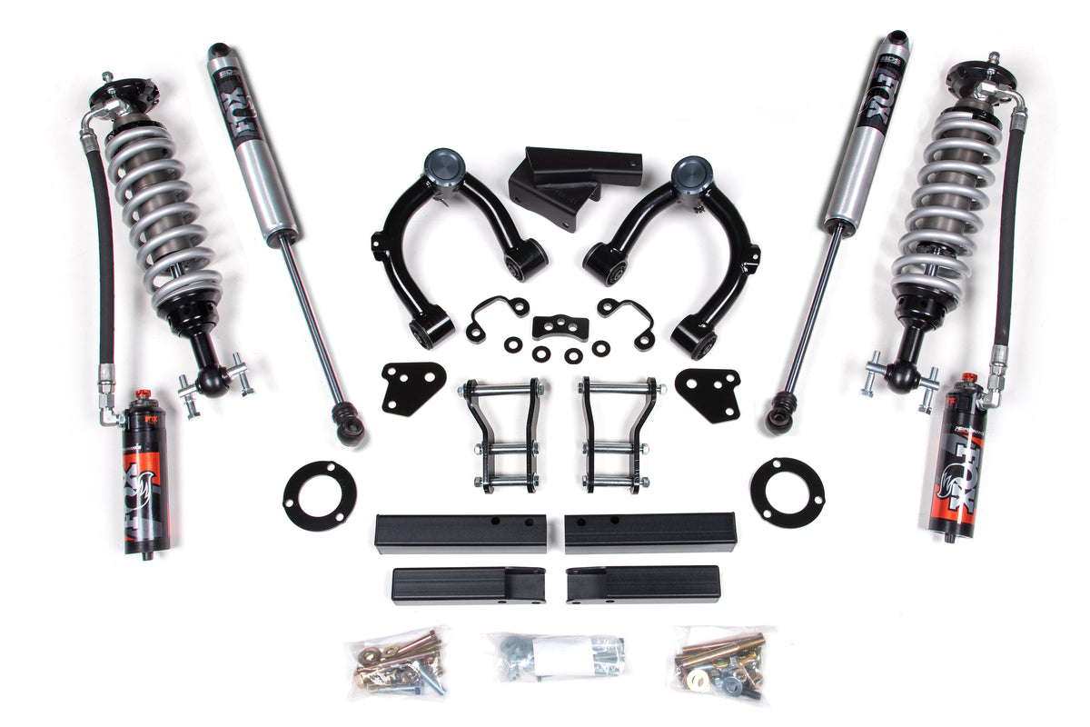 BDS Suspension 3.5" Lift Kit With FOX 2.5 Performance Elite Coil-overs & Shocks | 19-23 Ranger 4WD With Cast Aluminum OE Kuckles