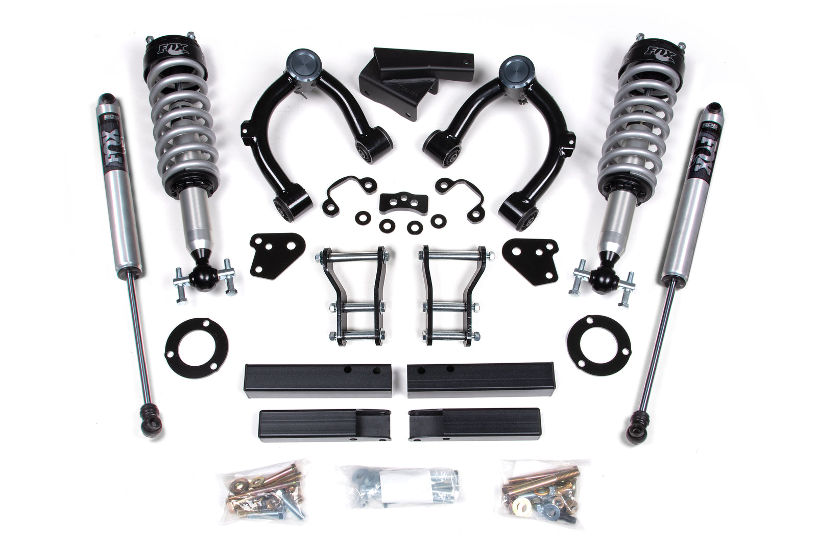 BDS Suspension 3.5 Inch Lift Kit | FOX 2.0 Coil-Over | Ford Ranger (19-23) 4WD