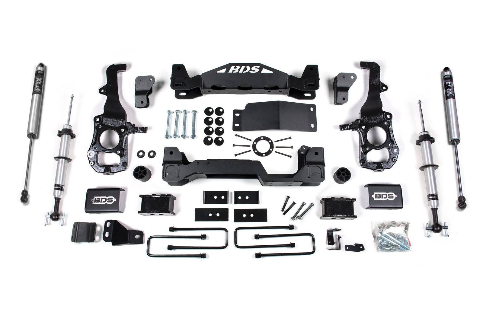 BDS Suspension 4 Inch Lift Kit | FOX 2.0 Strut | Ford F150 (21-26) 4WD