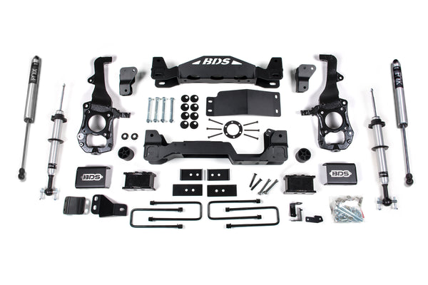BDS Suspension 4 Inch Lift Kit | FOX 2.0 Strut | Ford F150 (21-26) 4WD