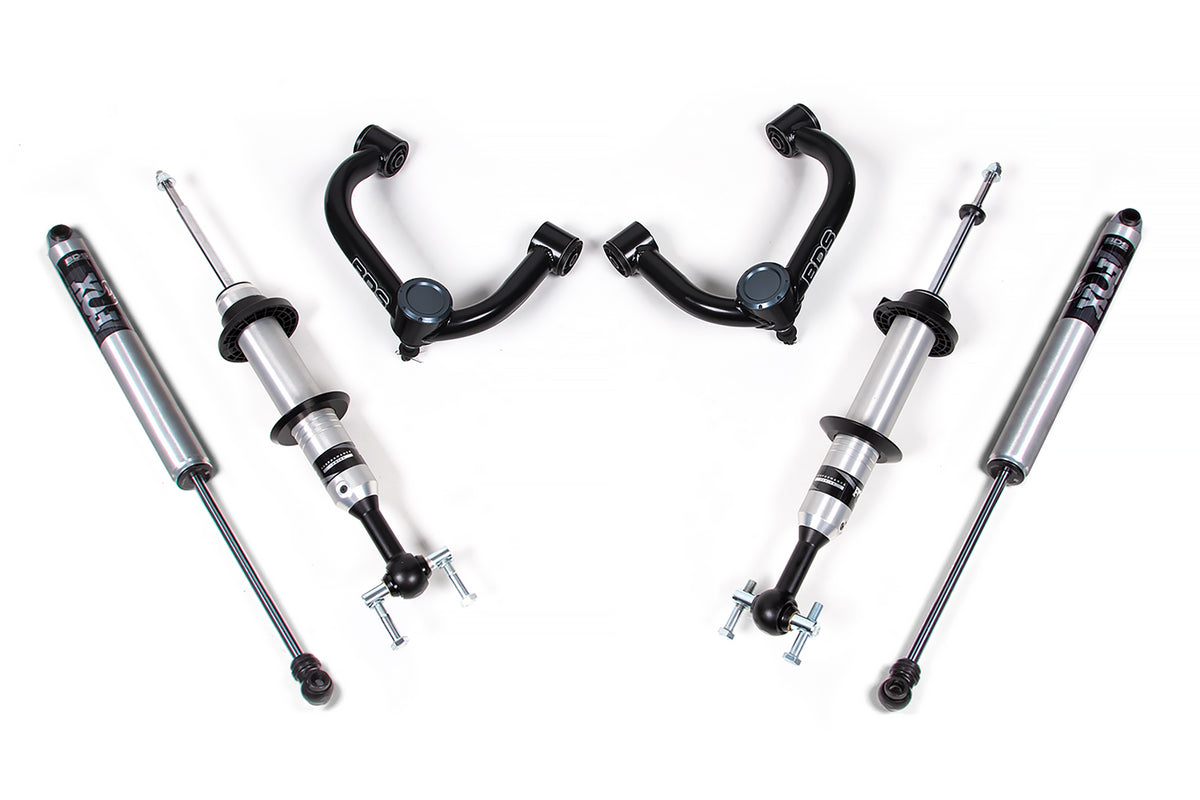 BDS Suspension 2 Inch Leveling Kit | FOX 2.0 Snap Ring Strut | 2021-2026 Ford F150 4WD