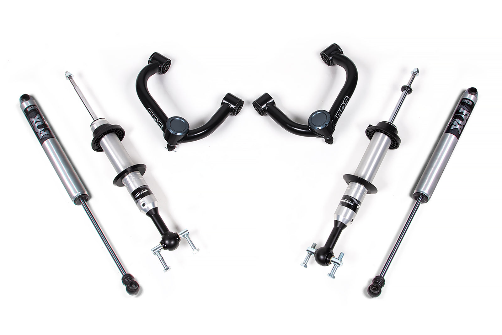 BDS Suspension 2 Inch Leveling Kit | FOX 2.0 Snap Ring Strut | 2021-2026 Ford F150 4WD