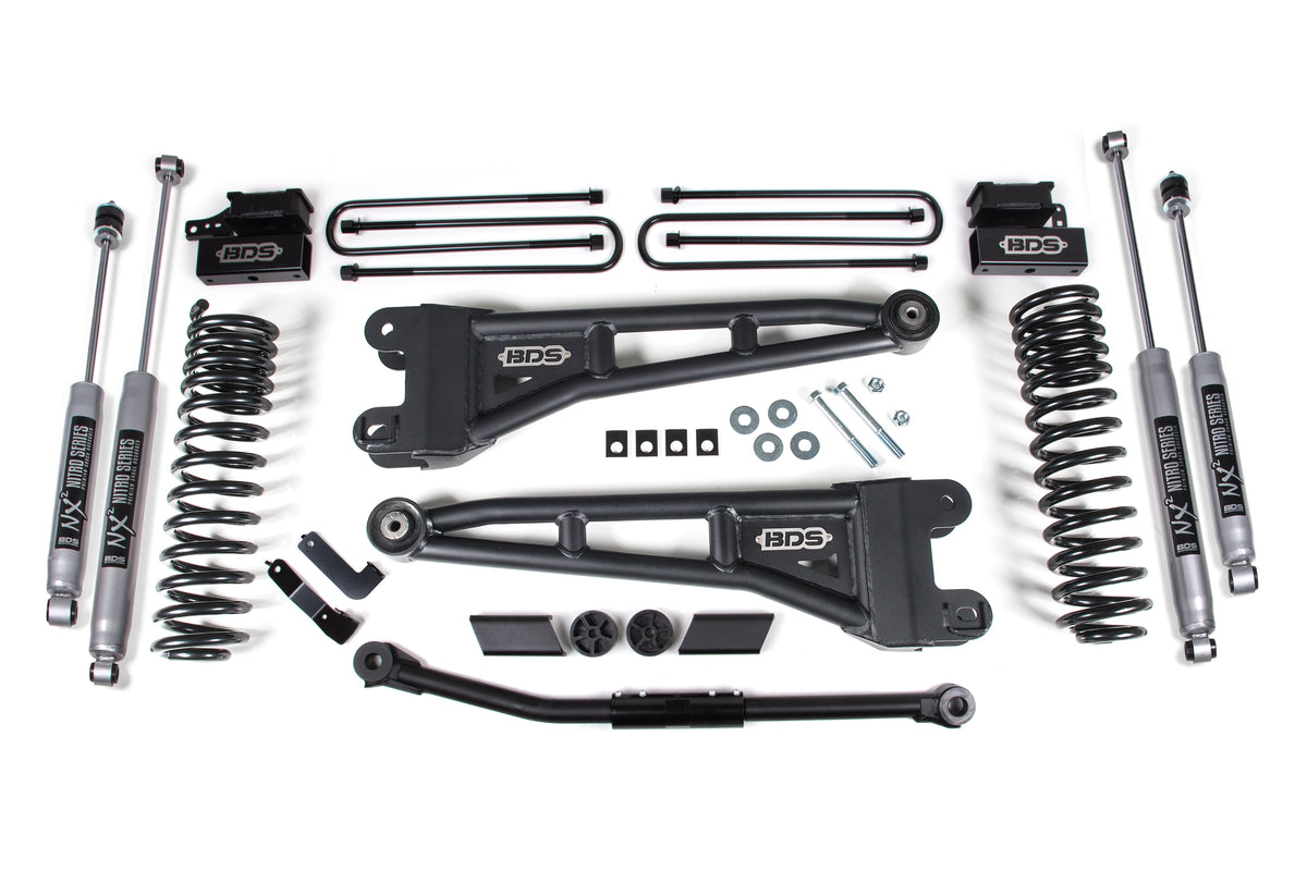 BDS Suspension 3 Inch Lift Kit w/ Radius Arm | Ford F450 Super Duty (20-22) 4WD