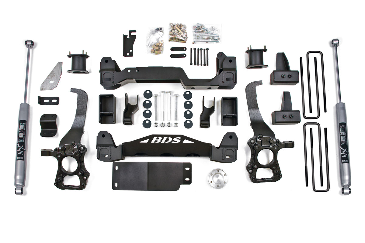 BDS Suspension 4 Inch Lift Kit | Ford F150 (15-20) 4WD