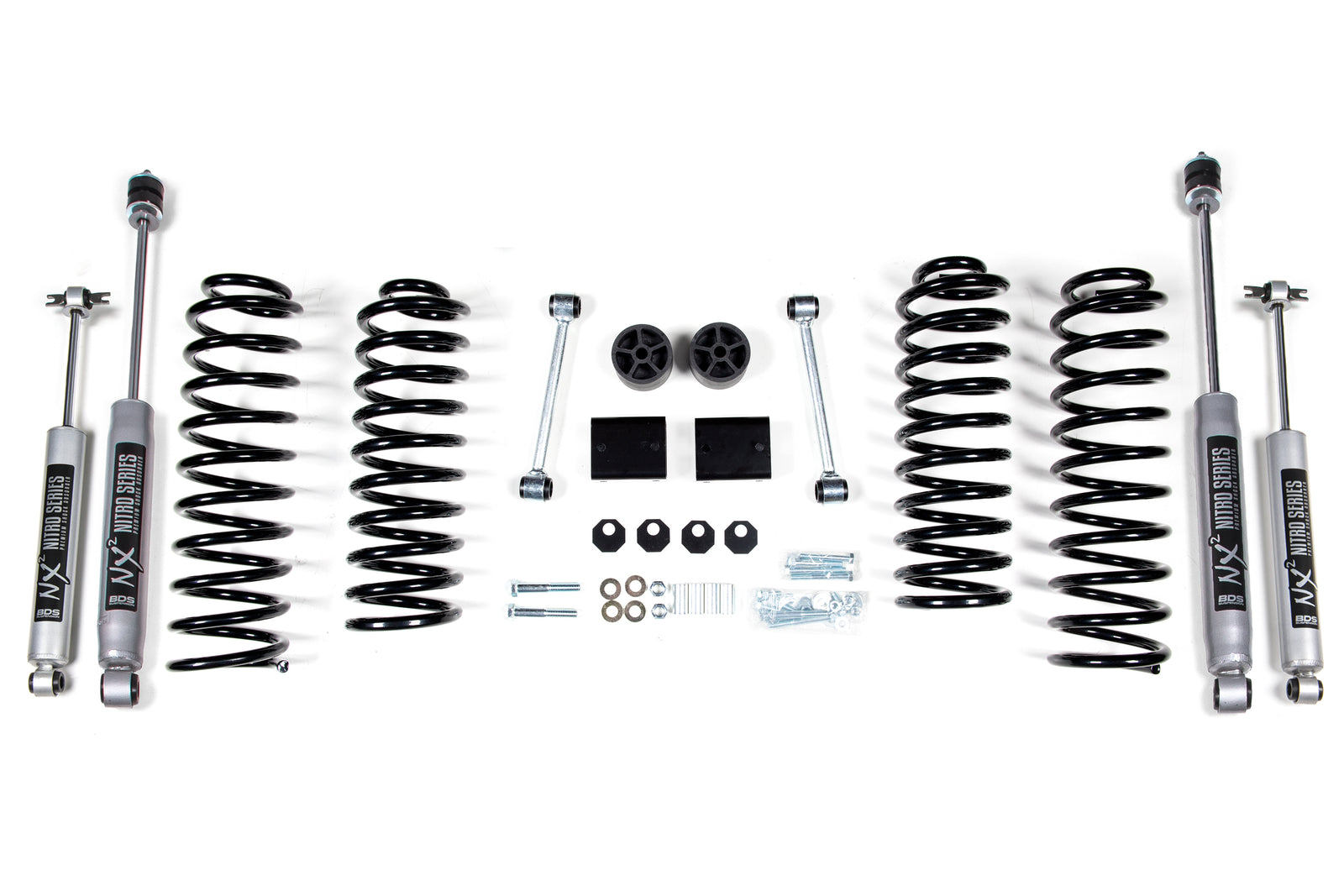 BDS Suspension 2" Lift Kit | Jeep Wrangler JK (07-11) 4-Door
