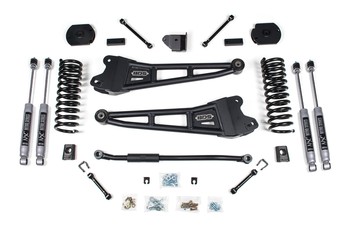 BDS Suspension 3" Lift Kit w/ Radius Arm | RAM 2500 (2014–2018, 2025) 4WD Diesel | BDS Suspension