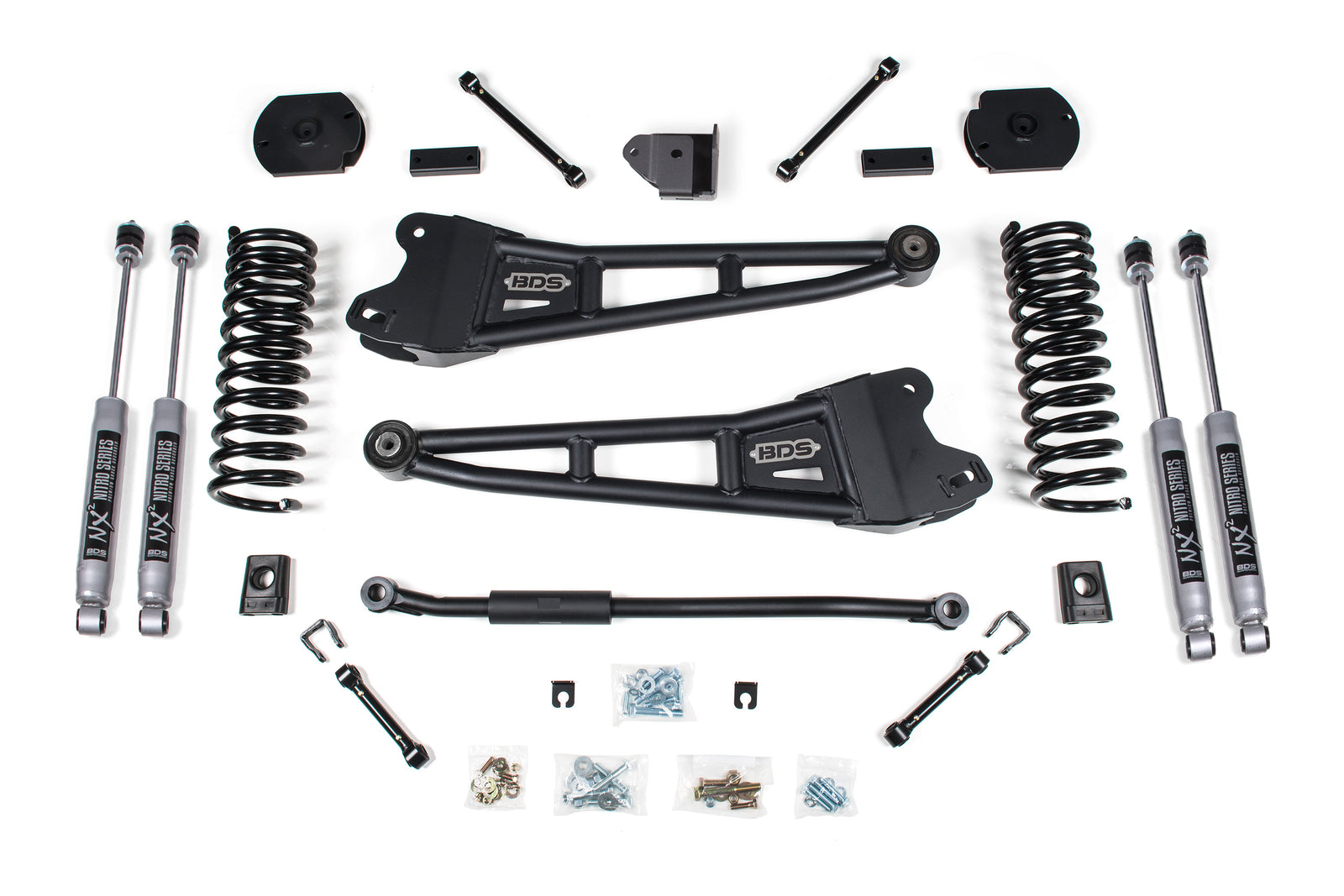 BDS Suspension 3" Lift Kit w/ Radius Arm | RAM 2500 (2014–2018, 2025) 4WD Diesel | BDS Suspension