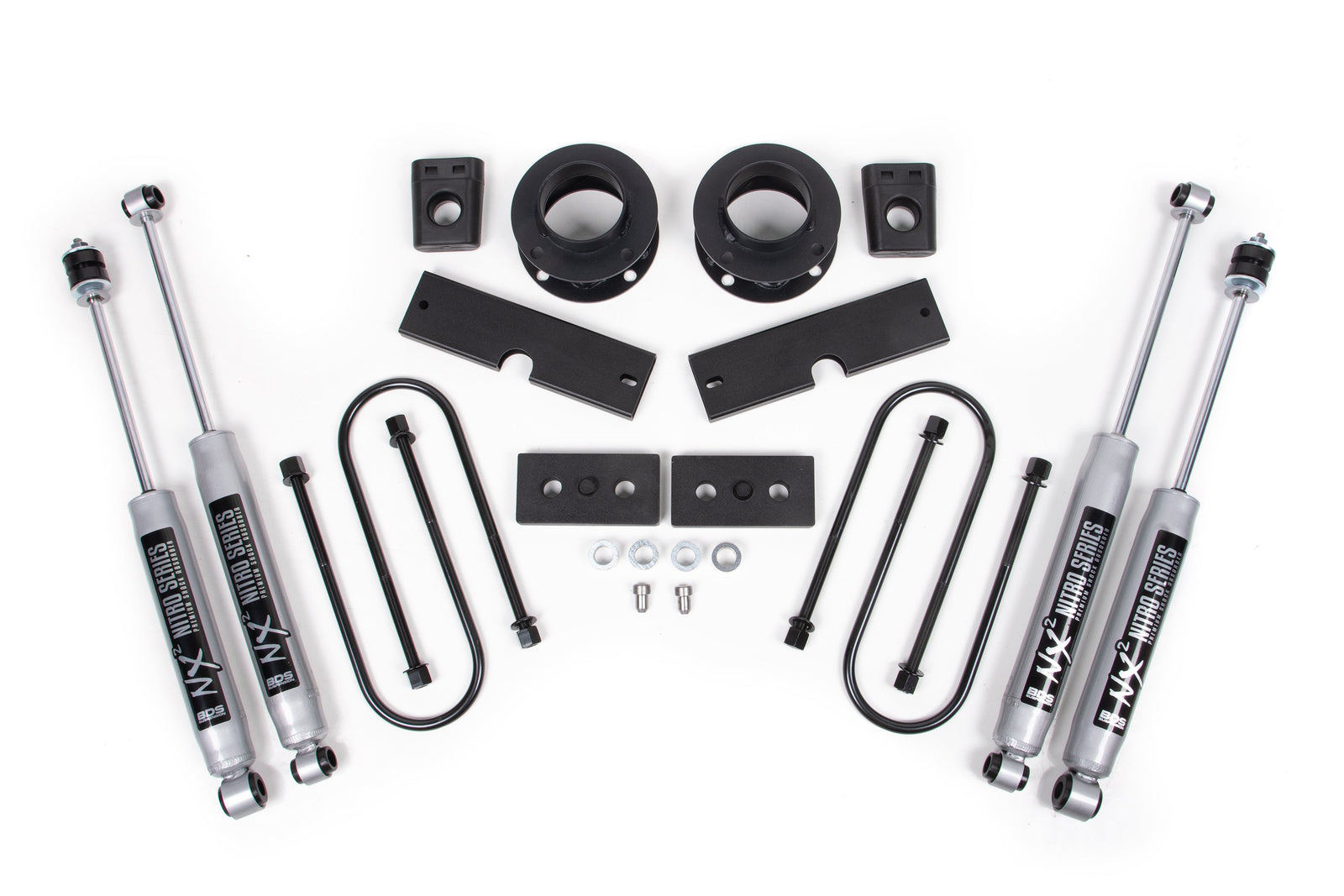 BDS Suspension 2 Inch Lift Kit | Ram 3500 w/ Rear Air Ride (13-26) 4WD - 012106