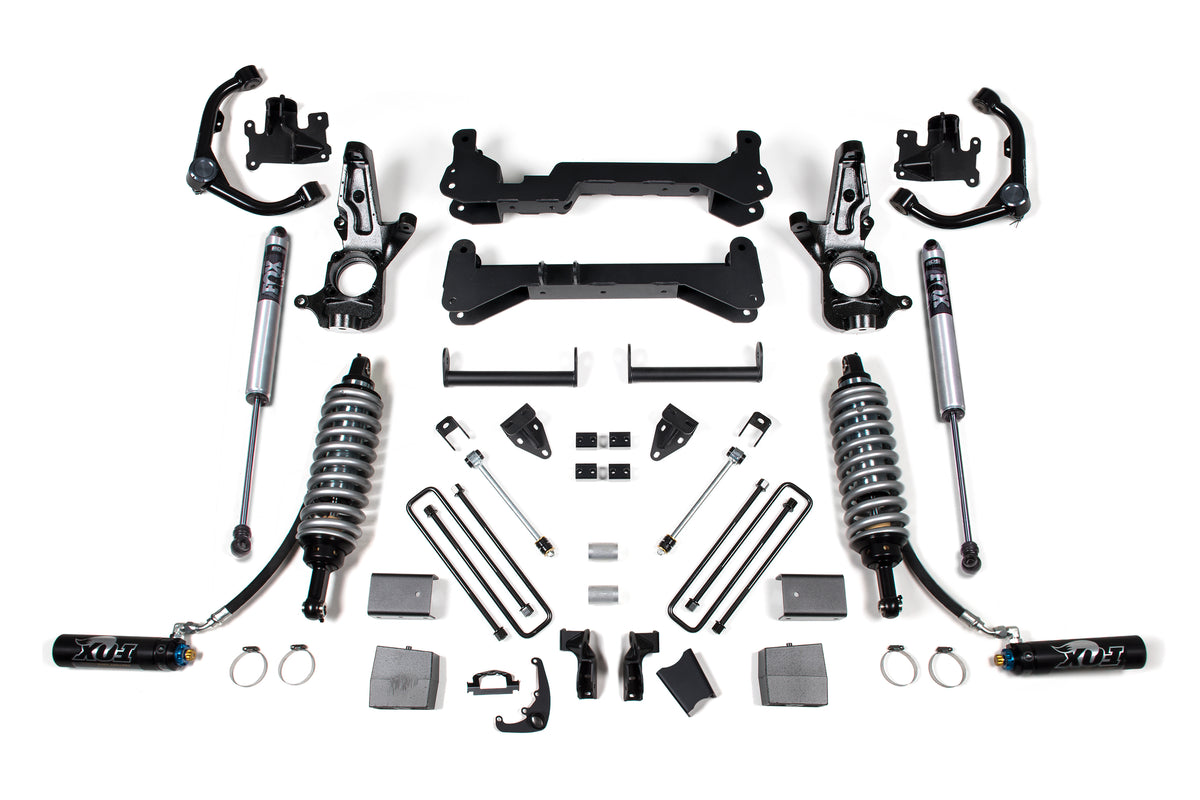 BDS Suspension 7" Lift Kit | FOX 2.5 Coilover Conversion | Silverado & Sierra 2500HD (01-10)