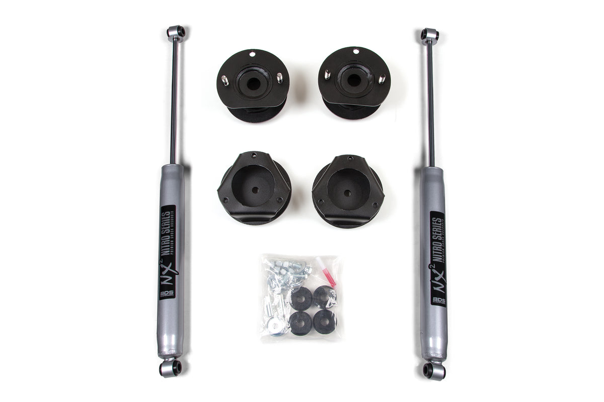 BDS Suspension 2 Inch Lift Kit | Chevy Trailblazer or GMC Envoy (02-09)