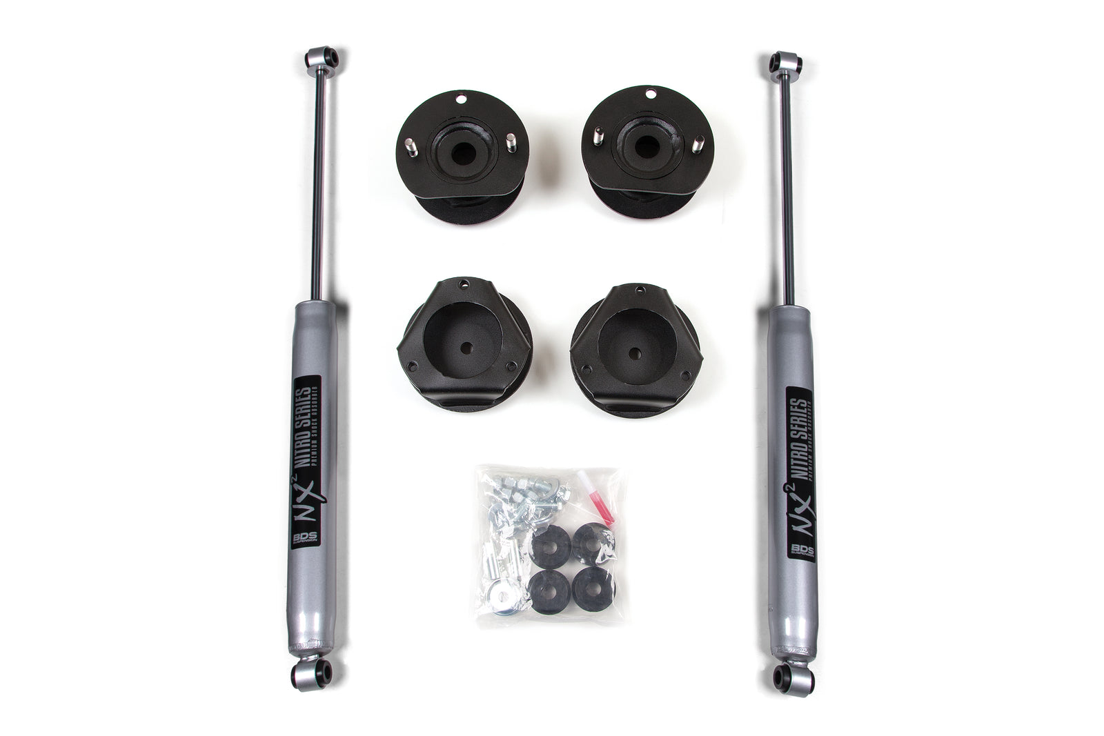 BDS Suspension 2 Inch Lift Kit | Chevy Trailblazer or GMC Envoy (02-09)