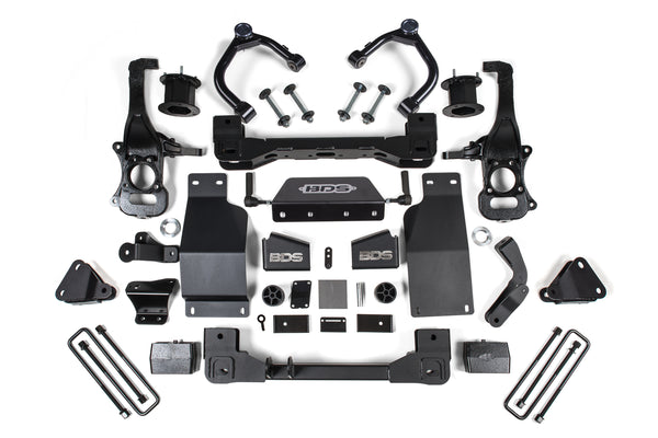 BDS Suspension 4 Inch Lift Kit | Adaptive Ride Control Only | Chevy Silverado High Country or GMC Denali 1500 (19-23) 4WD | Diesel
